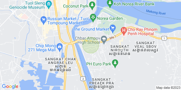 Map of Preaek Thmei, Chbar Ampov, Phnom Penh