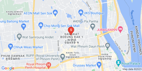 万谷湖1分区, 堆谷区, 金边地图