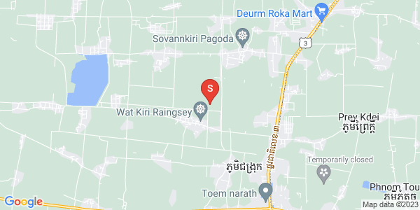 Map of Trapeang Kong, Samraong Tong, Kampong Speu