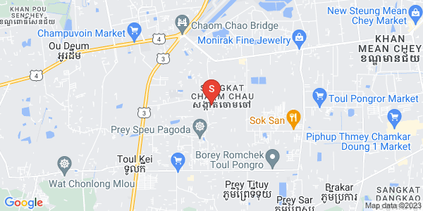Map of 6 លំ, Chaom Chau 1, Por Sen Chey, Phnom Penh