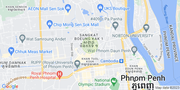 แผนที่ BKK 1, บึงเกงกอง, พนมเปญ