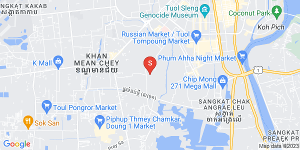 Carte de Stueng Mean chey, Meanchey, Phnom Penh