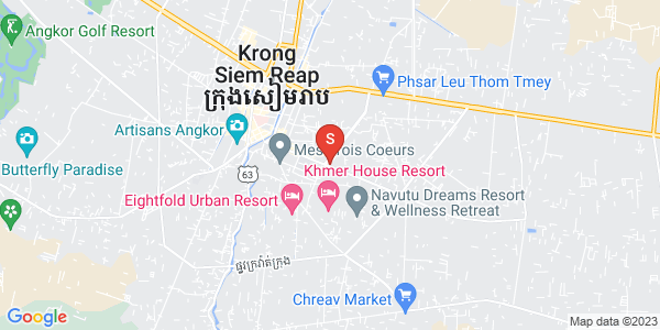 Map of Sala Kamraeuk, Siem Reap