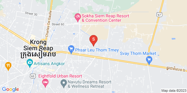 Mapa: Sla Kram, Siem Reap