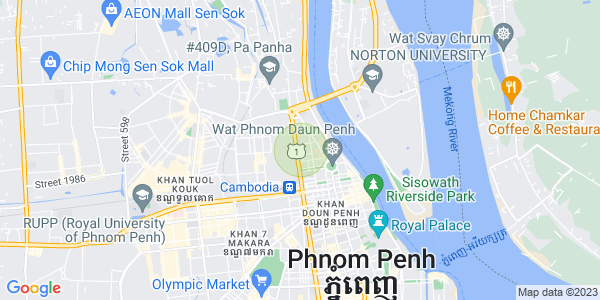 Mapa: Chey Chumneah, Daun Penh, Phnom Penh