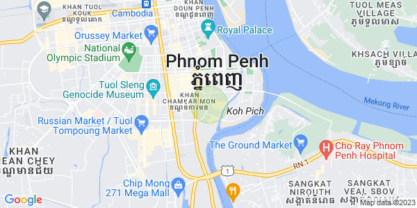 百色河分区, 占卡蒙, 金边地图