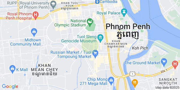 แผนที่ บีเคเค 3, บึงเกงกอง, พนมเปญ