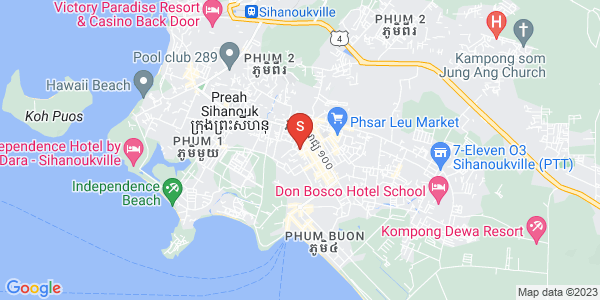 Map of Sangkat Pir, Sihanoukville