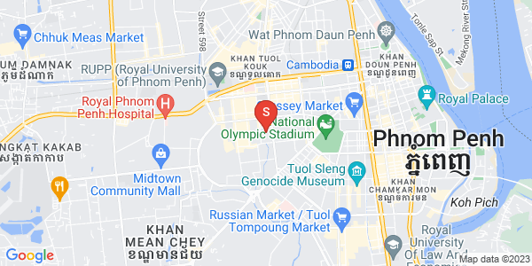 Mapa: Tuek L'ak 1, Toul Kork, Phnom Penh