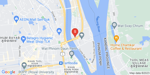 Mapa: Chroy Changvar, Phnom Penh