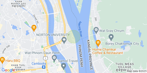 Carte de Chroy Changvar, Phnom Penh