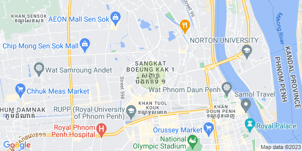 万谷湖1分区, 堆谷区, 金边地图