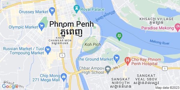 百色河分区, 占卡蒙, 金边地图