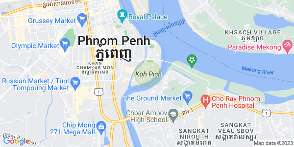 百色河分区, 占卡蒙, 金边地图
