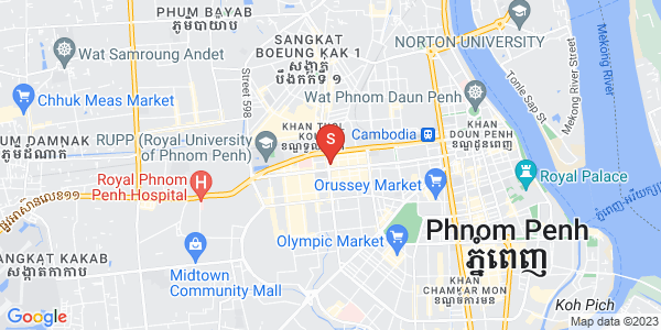 ផែនទី បឹងកក់១, ទួលគោក, ភ្នំពេញ
