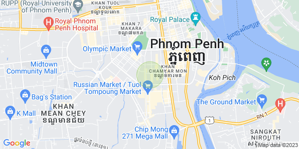 แผนที่ BKK 1, บึงเกงกอง, พนมเปญ