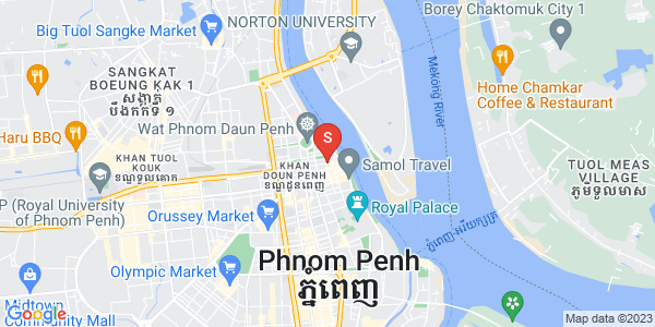 Mapa: Chey Chumneah, Daun Penh, Phnom Penh