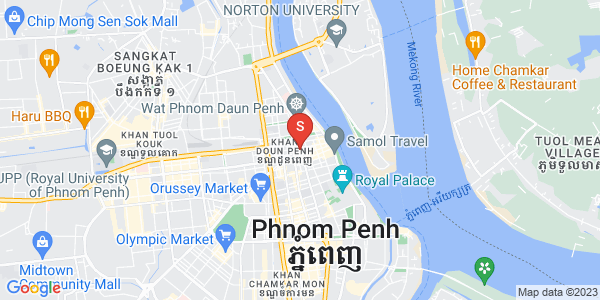 Chey Chumneah分区, 隆边区, 金边地图