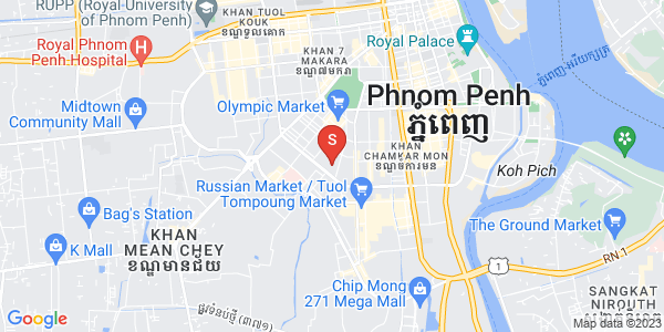 แผนที่ BKK 1, บึงเกงกอง, พนมเปญ