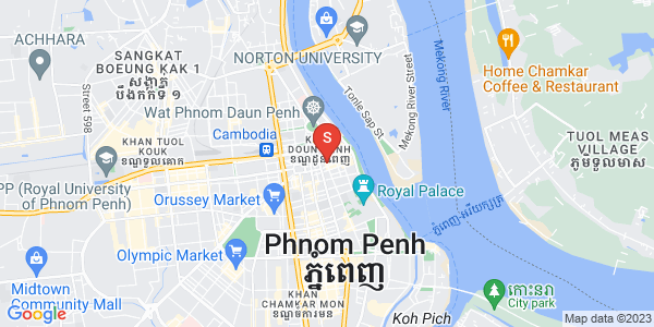 Map of Phnom Penh Thmey, Sen Sok, Phnom Penh