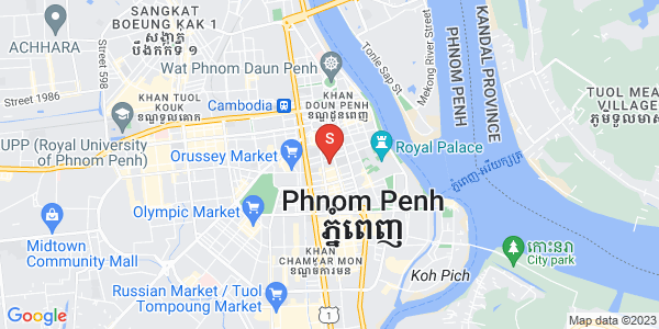 Mapa: Phnom Penh Thmey, Sen Sok, Phnom Penh
