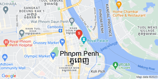 新金边, 森速区, 金边地图