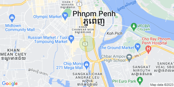 万禾密分区, 占卡蒙, 金边地图