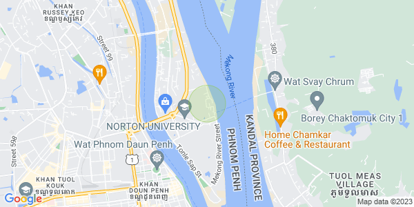 Mapa: Chroy Changvar, Phnom Penh