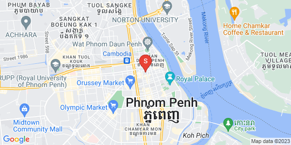 Carte de Chroy Changvar, Phnom Penh