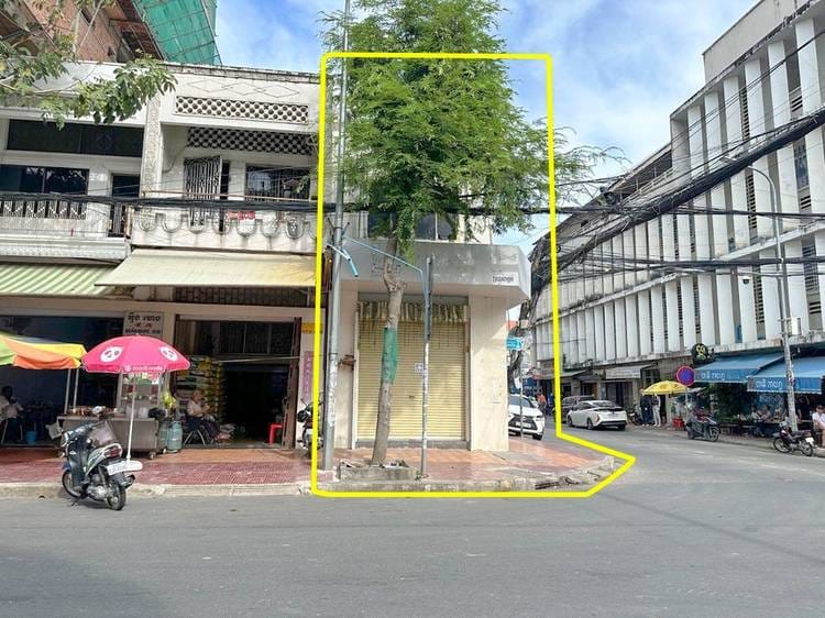 Maison-boutique À louer à Phsar Chas, Daun Penh, Phnom Penh