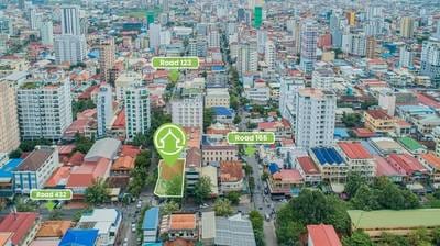 CommercialShophouse出租，位于朱德奔1分区, 占卡蒙, 金边