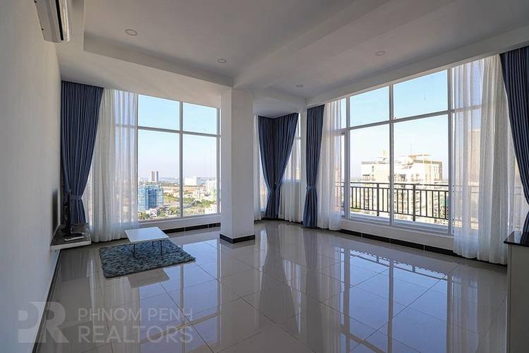 Penthouse À louer à Tonle Bassac, Chamkarmon, Phnom Penh