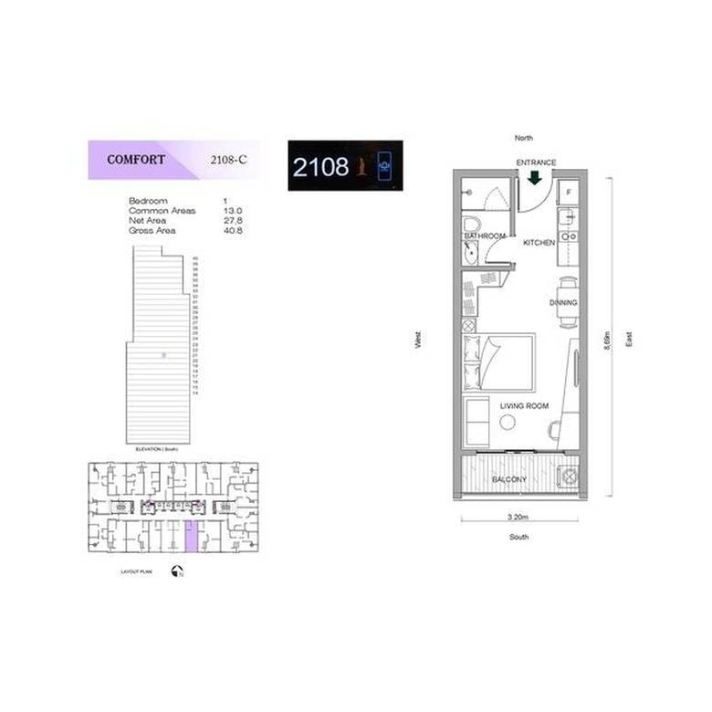 公寓出售，位于Blvd 83B Sothearos, 百色河分区, 占卡蒙, 金边