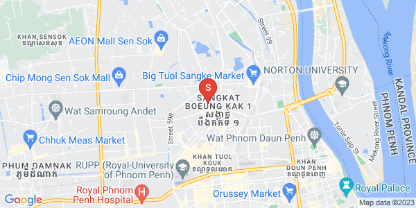 万谷湖1分区, 堆谷区, 金边地图