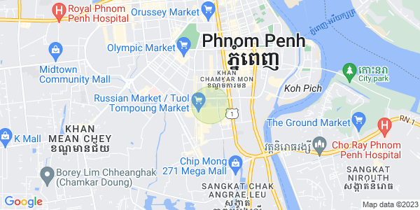 ផែនទី ទួលទំពូង១, ចំការមន, ភ្នំពេញ