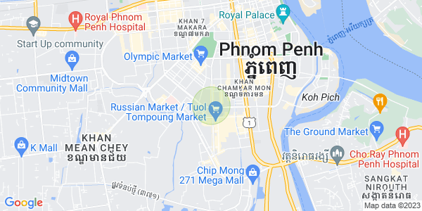 ផែនទី ទួលទំពូង១, ចំការមន, ភ្នំពេញ