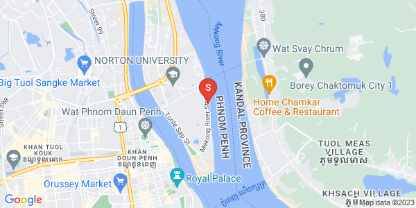 Carte de Chroy Changvar, Phnom Penh