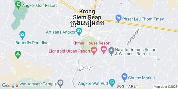 Map of Sala Kamraeuk, Siem Reap