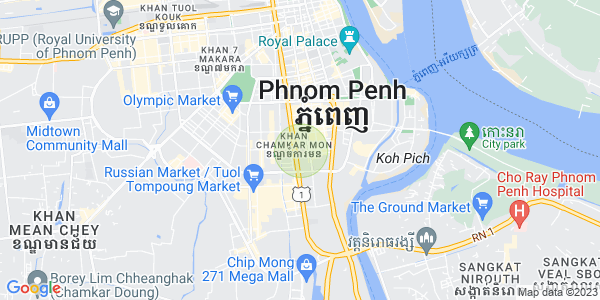 แผนที่ BKK 1, บึงเกงกอง, พนมเปญ