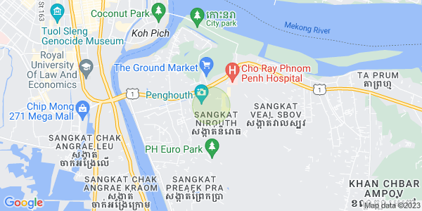 Carte de Nirouth, Chbar Ampov, Phnom Penh