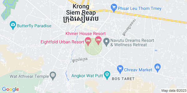 Map of Sala Kamraeuk, Siem Reap