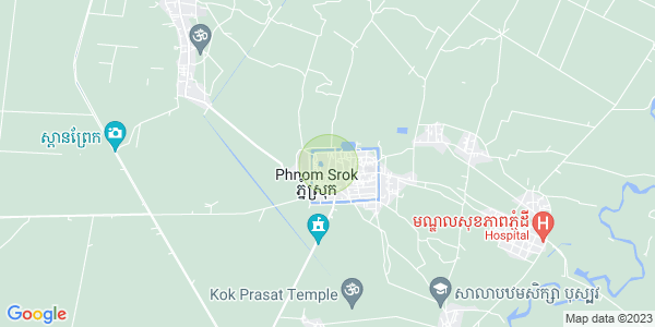 Mapa: Srah Chak, Daun Penh, Phnom Penh