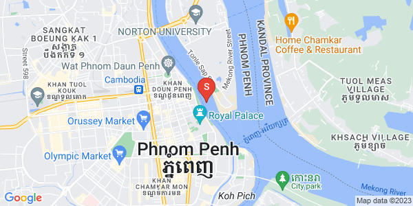 下市仔1分区, 隆边区, 金边地图