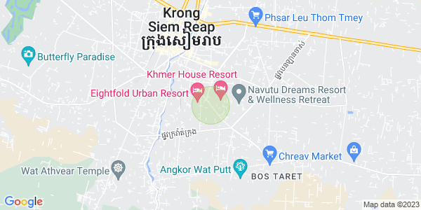 Carte de Sala Kamraeuk, Siem-Réap