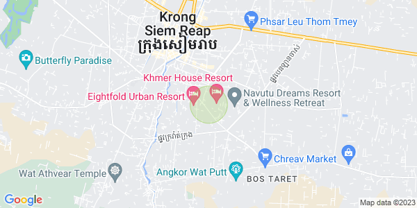 Mapa: Sala Kamraeuk, Siem Reap