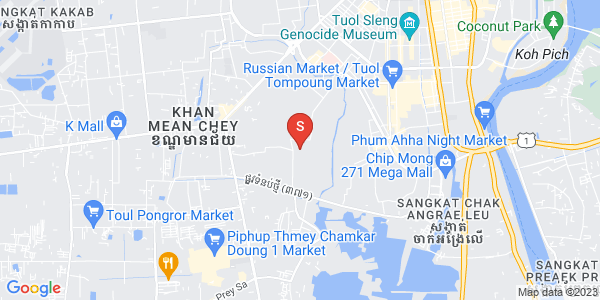 Mapa: Stueng Mean chey 1, Meanchey, Phnom Penh