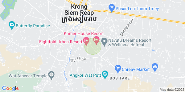 Map of Sala Kamraeuk, Siem Reap