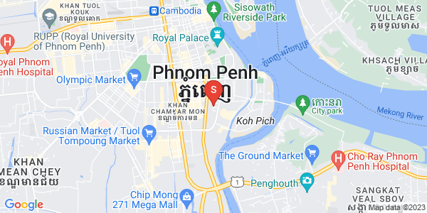 百色河分区, 占卡蒙, 金边地图