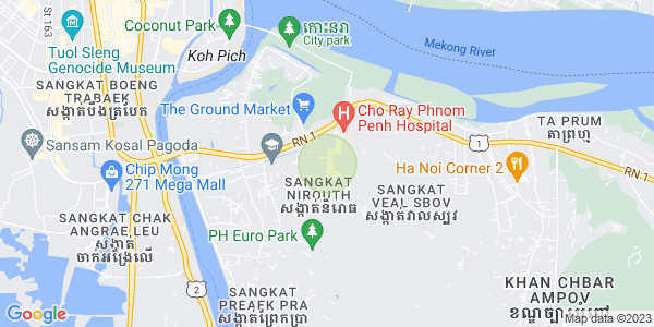 Nirouth分区, 铁桥头区, 金边地图