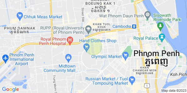 Map of Boeung Salang, Toul Kork, Phnom Penh